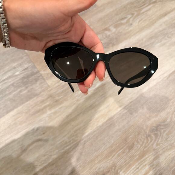 Saint Laurent Black Sunglasses with Case main image 9